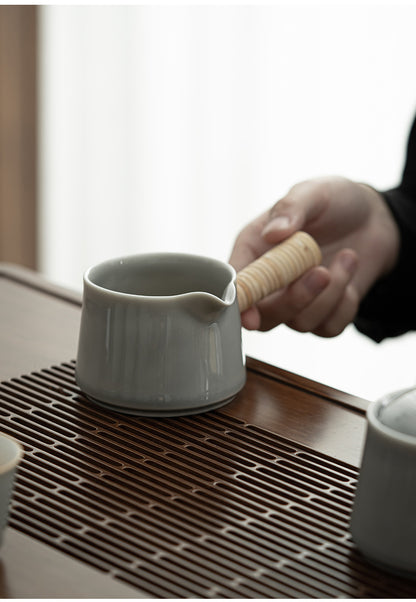 Gohobi Japanese Style Ice Grey Pitcher 002