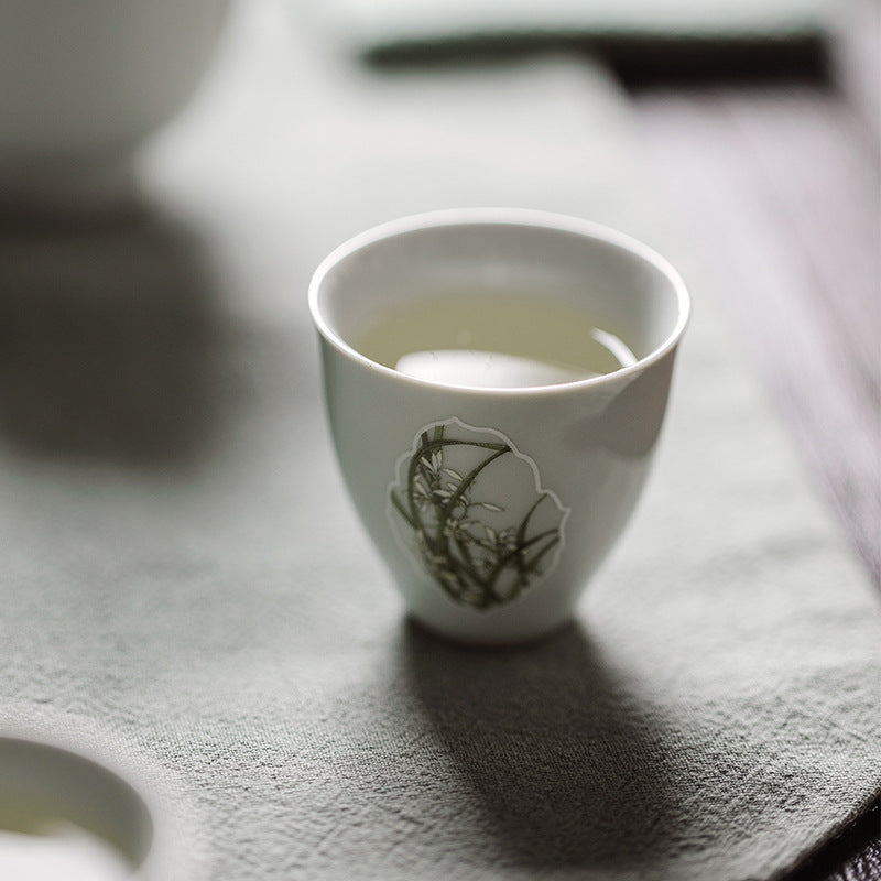 Gohobi Vintage Window White Tea Cup