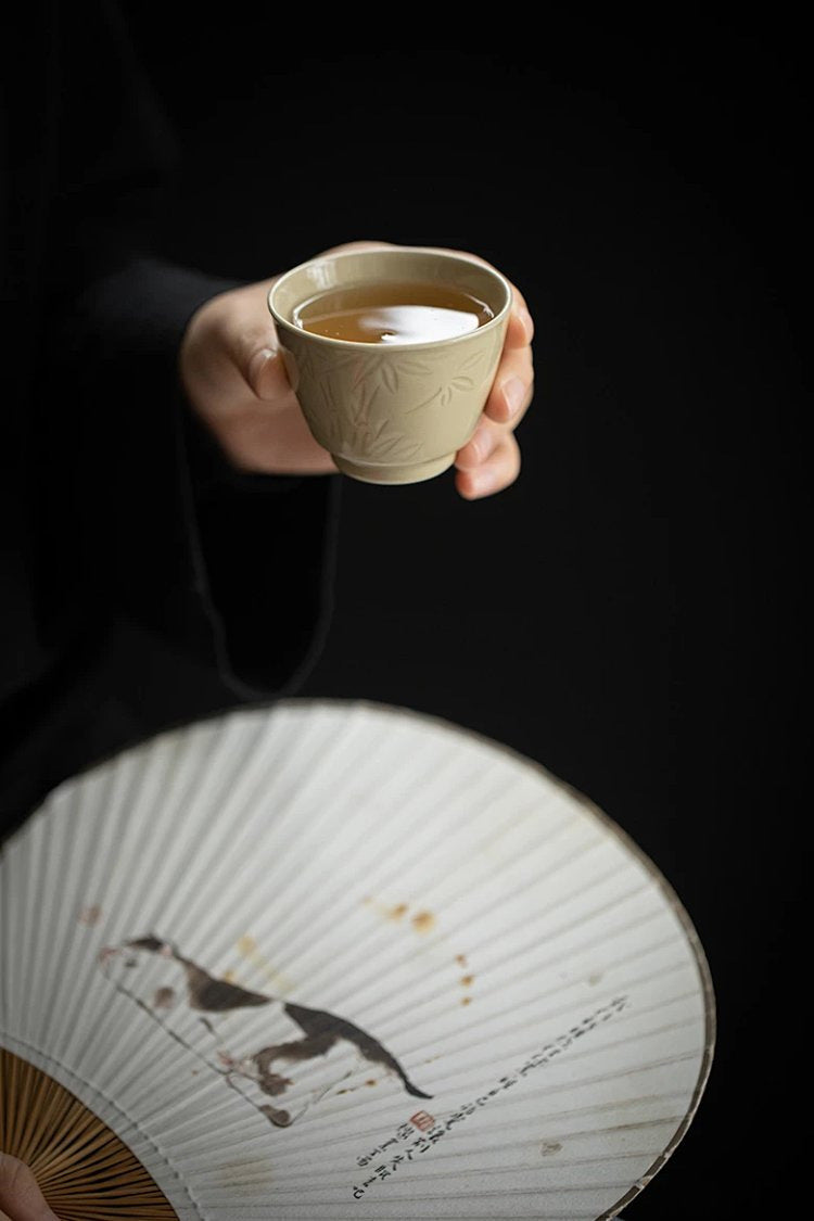 Gohobi Yaozhou Kiln Green Tea Cup