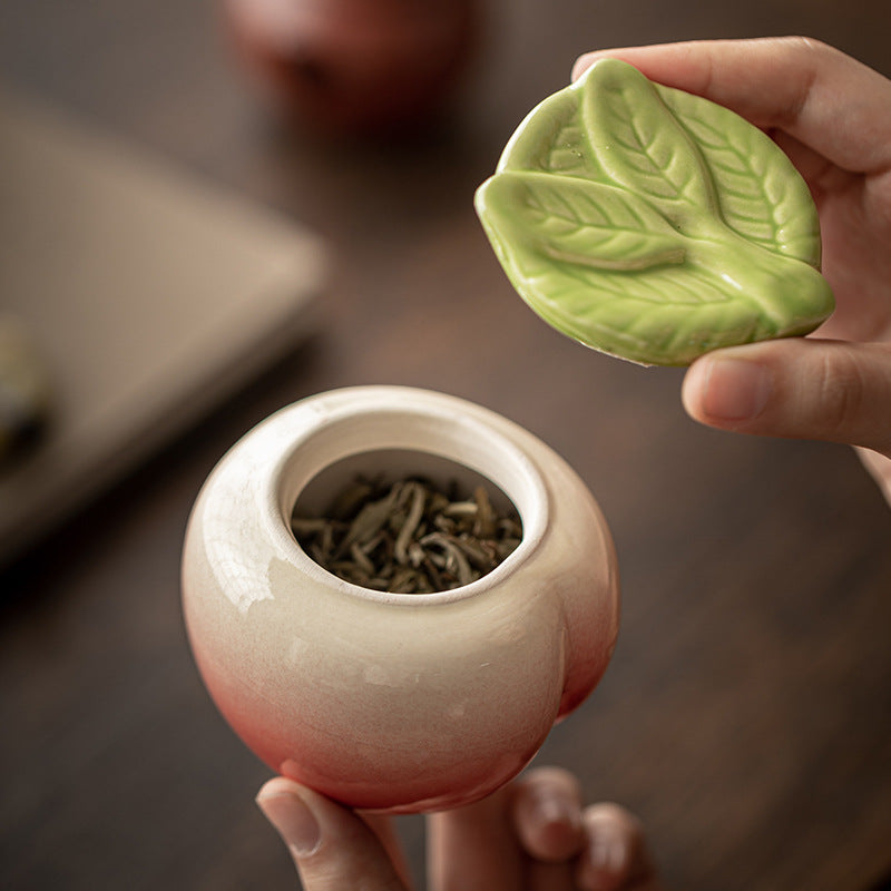 Gohobi Peach Shaped Food Container Storage