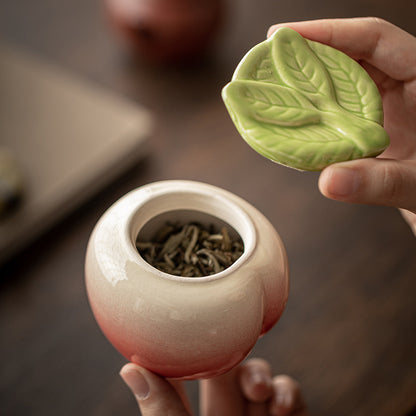 Gohobi Peach Shaped Food Container Storage