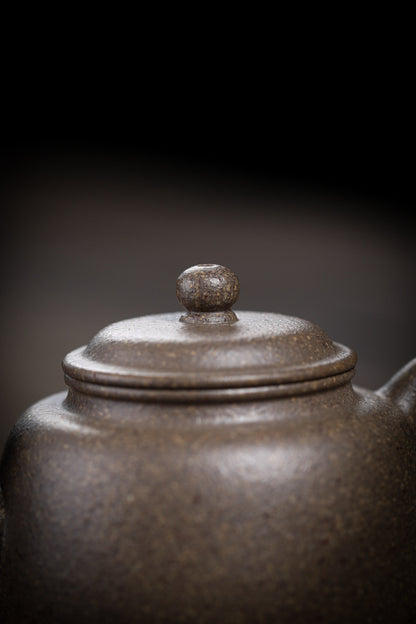 [Chingshui Tang 青水堂] Handmade Yixing Zisha Sandy Purple Clay Teapot – 170ml Original Ore Qing jiangpo Clay, Handmade Light Body with Built-in Filter, Traditional Chinese Purple Clay Teaware