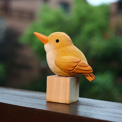 Gohobi Handmade Wooden Bird Ornament