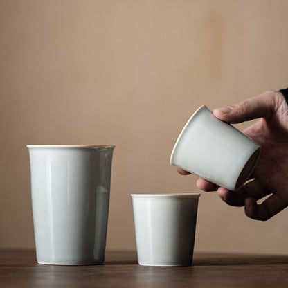 Gohobi Japanese Style Ice Grey and Green Tea Cup 002