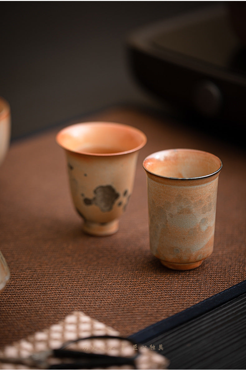 Gohobi Shino Ware Magnolia Cup