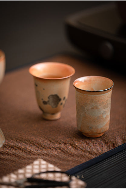 Gohobi Shino Ware Magnolia Cup