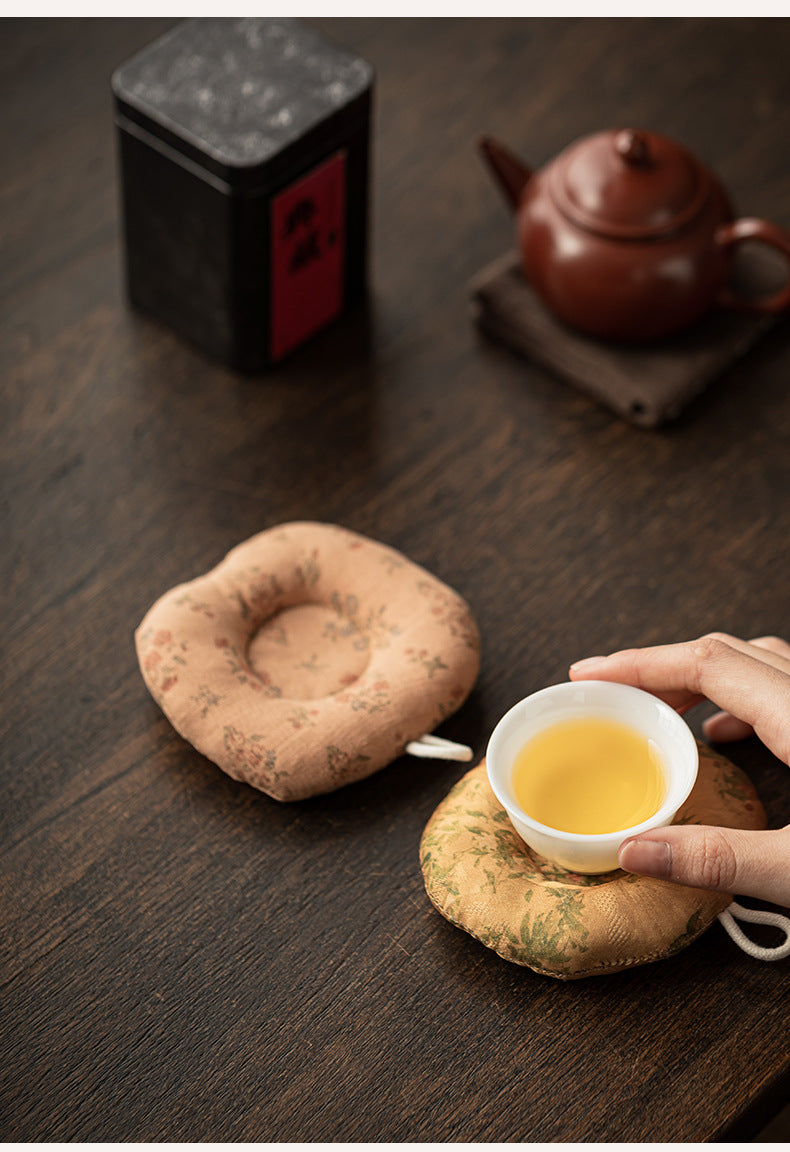 Gohobi Fabric Round Coaster