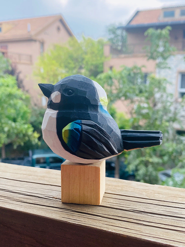 Gohobi Handmade Wooden Bird Ornament