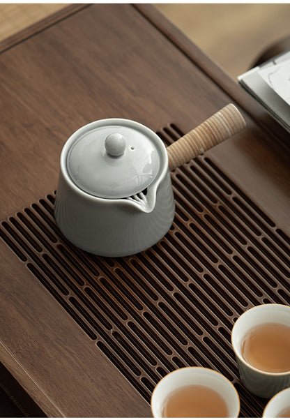 Gohobi Japanese Style Ice Grey Teapot 001
