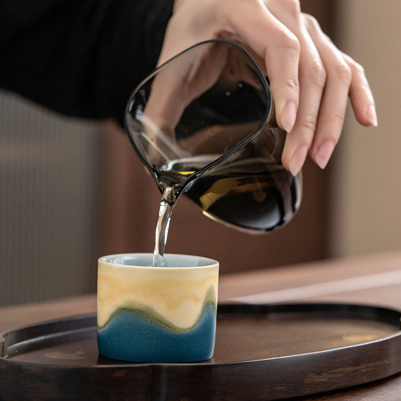 Gohobi Colourful Mountain Tea Cup Set 001