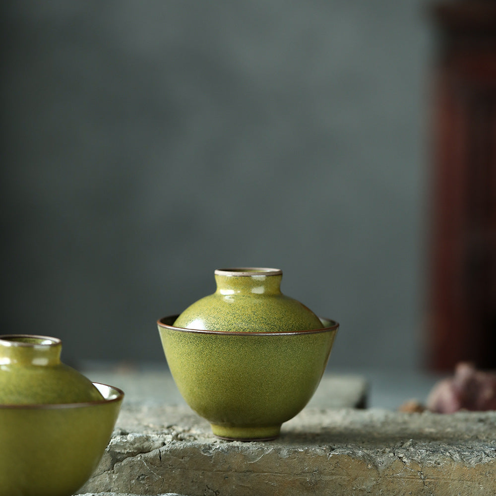 Gohobi Handmade Special Tea Green Gaiwan