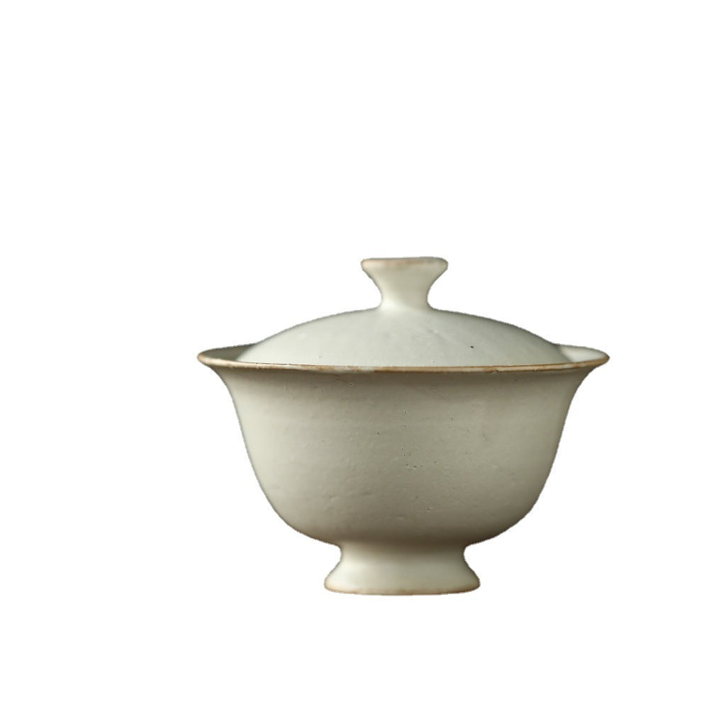 Gohobi Jingdezhen Artisan Japanese-Style High-Footed Gaiwan