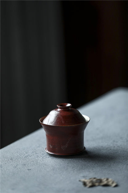 Gohobi Handmade Red Gaiwan