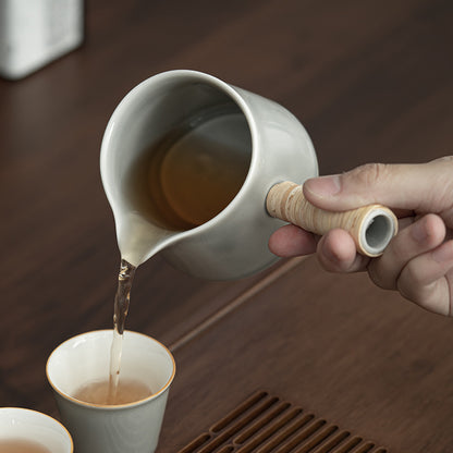 Gohobi Japanese Style Ice Grey Pitcher 002