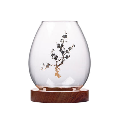 Gohobi Glass Candle Holder