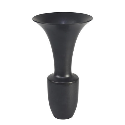 Gohobi Japanese Ikebana Flower Arranger Vase – Minimalist Ceramic Decorative Vessel