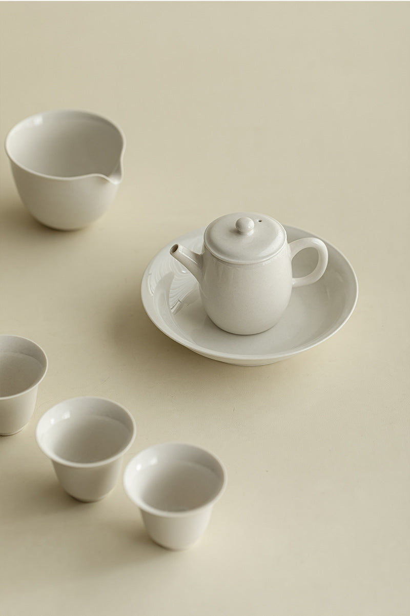 Gohobi Plant Ash Ceramic Multi-Purpose Tea Disc – Gongfu Dry Brewing and Refreshment Plate