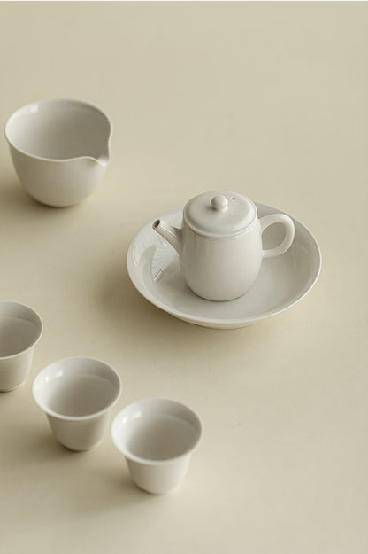 Gohobi Plant Ash Ceramic Multi-Purpose Tea Disc – Gongfu Dry Brewing and Refreshment Plate