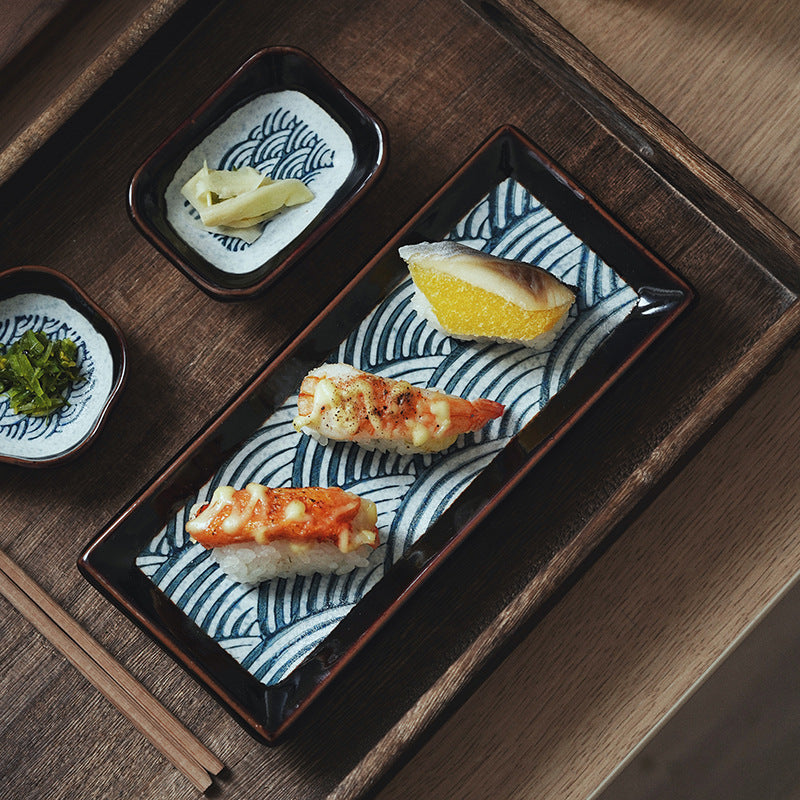 Gohobi Wave Pattern Rectangular Plate