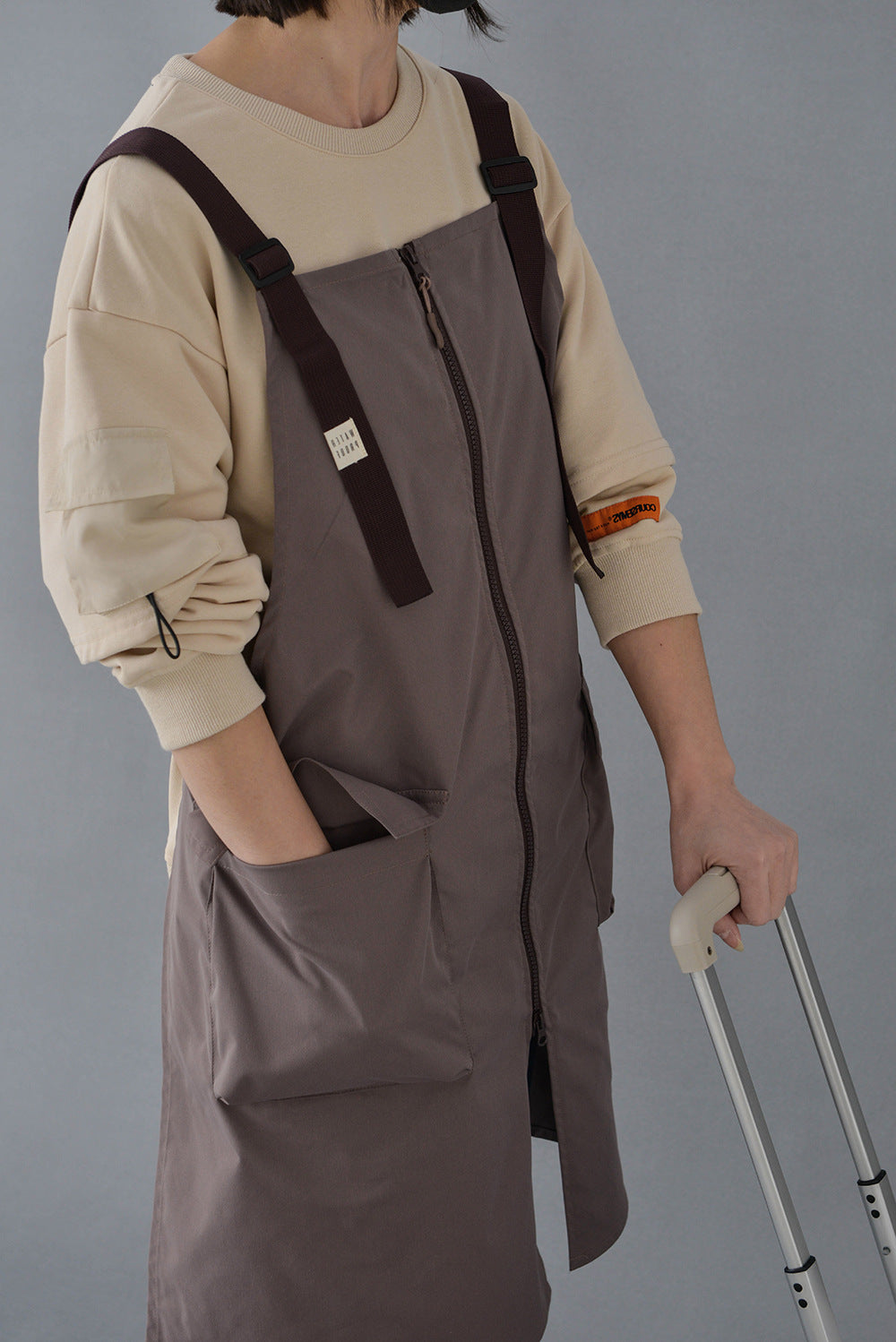 Gohobi Korean Adjustable Kitchen Apron