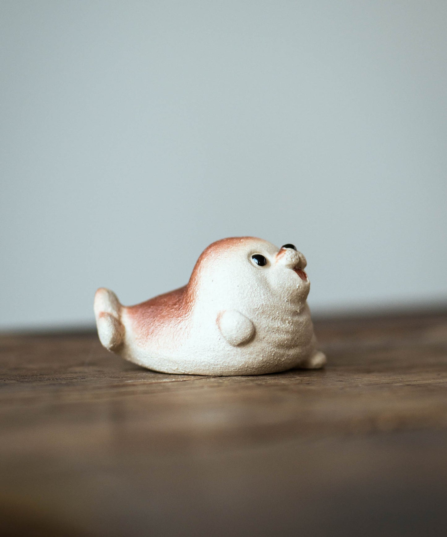 Gohobi Yixing Purple Clay Seal Tea Pet – Handmade Marine Animal Zisha Ornament