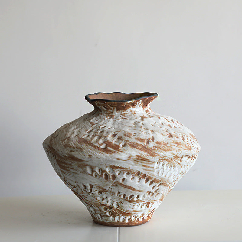 Gohobi wabi-sabi wind ceramic vase