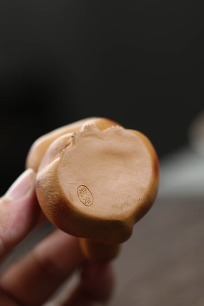 Gohobi Lucky Cat Ornament Yixing Clay Tea Pet