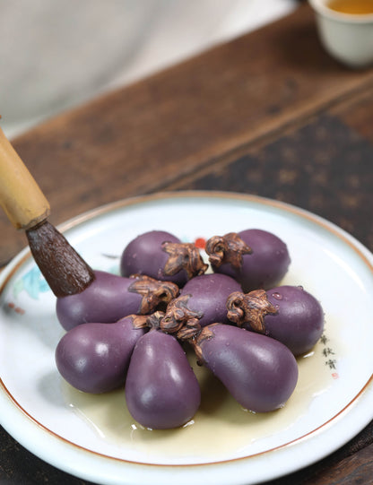 Gohobi Yixing Purple Sand Eggplant Tea Pet