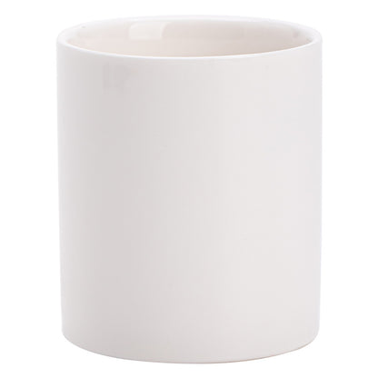 Gohobi White Porcelain Matcha Cup – Large Capacity Master Cup for Gongfu Tea, Home, and Office Use