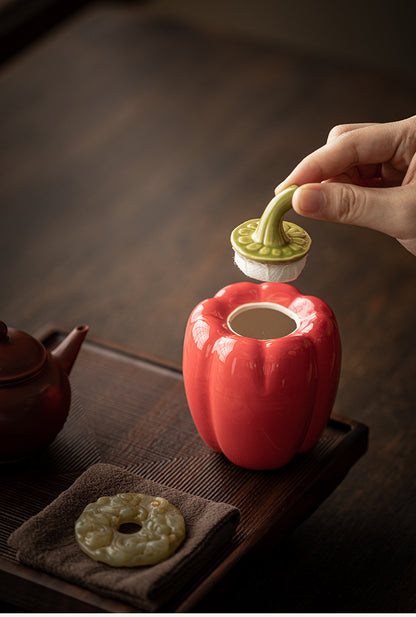 Gohobi Pepper Shaped Food Container Storage