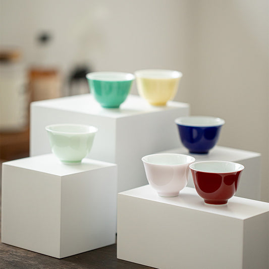 Gohobi Classic Coloutful Porcelain Tea Cup