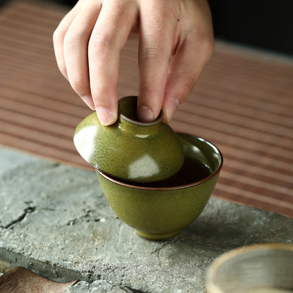 Gohobi Handmade Special Tea Green Gaiwan