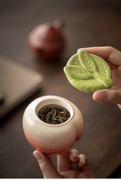 Gohobi Peach Shaped Food Container Storage