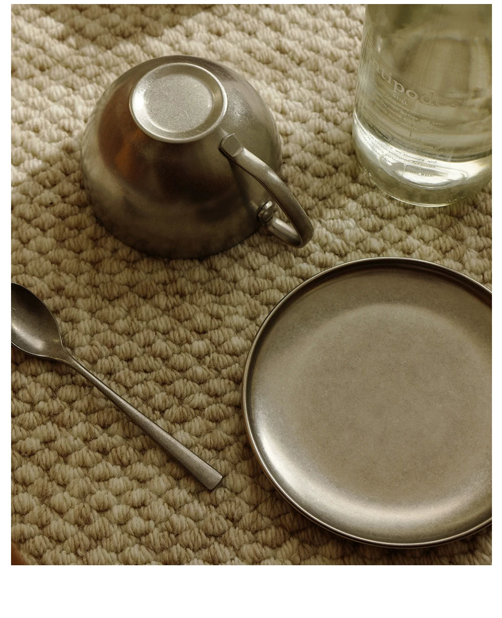 Gohobi Matte Double-Wall Stainless Steel Coffee Cup Set