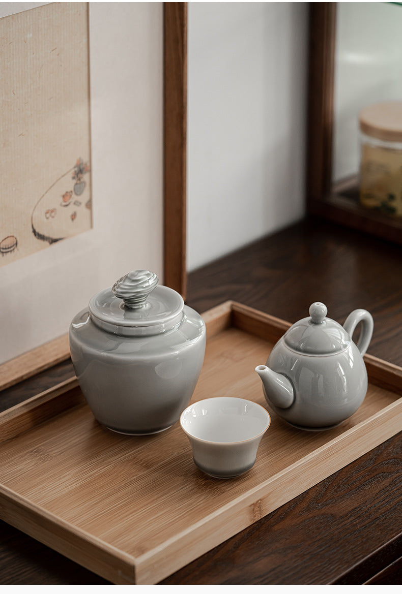 Gohobi Japanese Style Ice Grey Tea Container 001