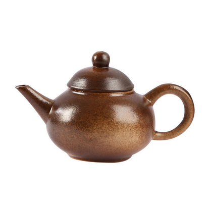 Gohobi Handmade Ceramic YiXing Clay Mini Teapot Ornament Tea pet