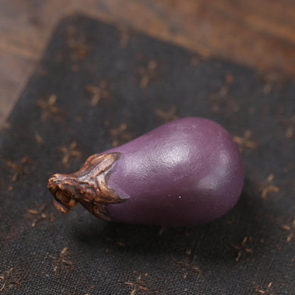 Gohobi Yixing Purple Sand Eggplant Tea Pet