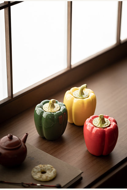 Gohobi Pepper Shaped Food Container Storage