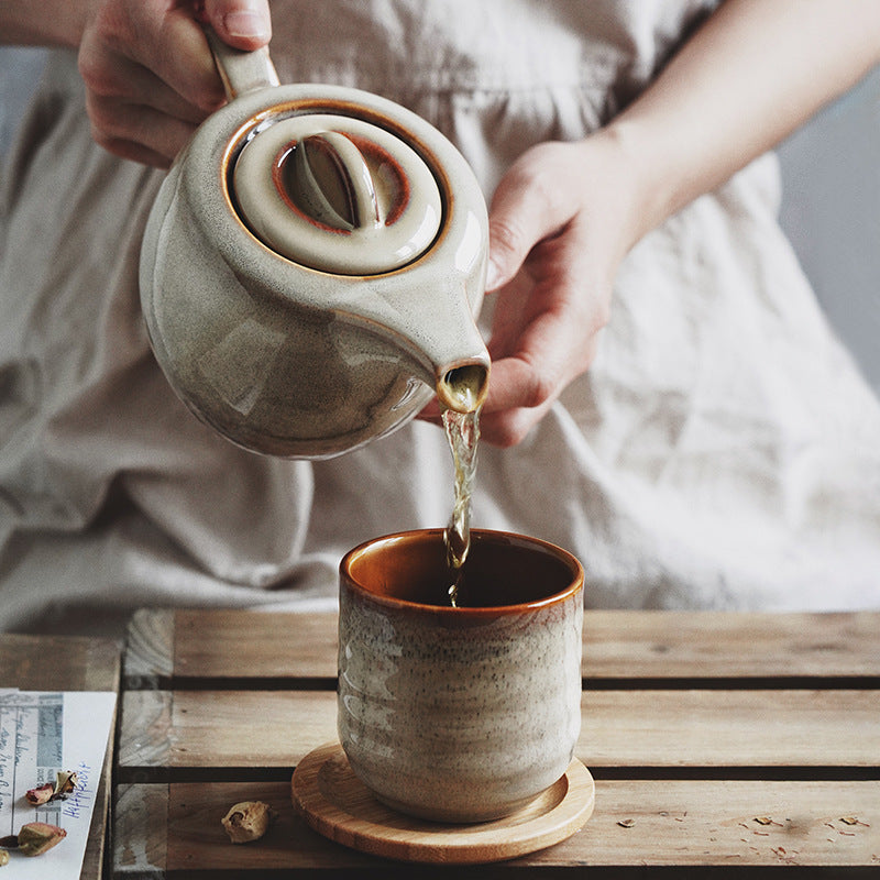 Gohobi Vintage Kiln-Change Ceramic Teapot