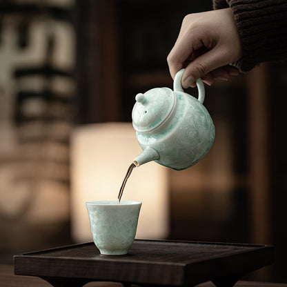 Gohobi Crystal Glazed Teapot