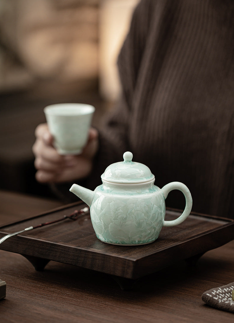 Gohobi Crystal Glazed Teapot