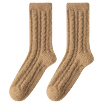 Gohobi Velvet Thickened Twist Socks