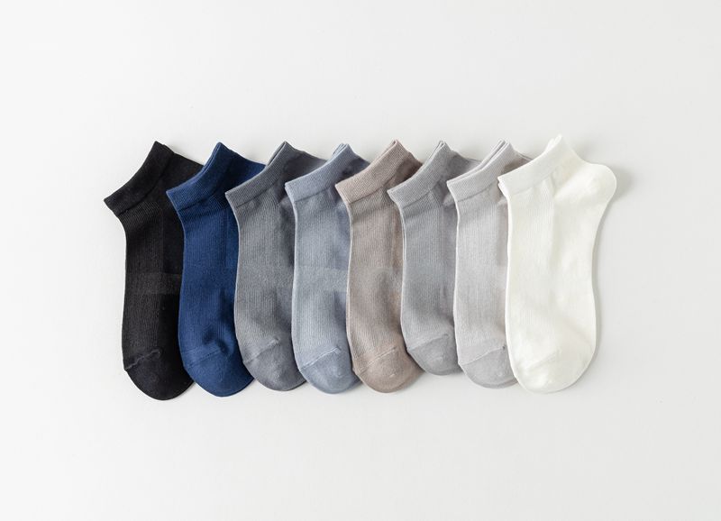 Spring and summer Men's Thin Trainer Socks