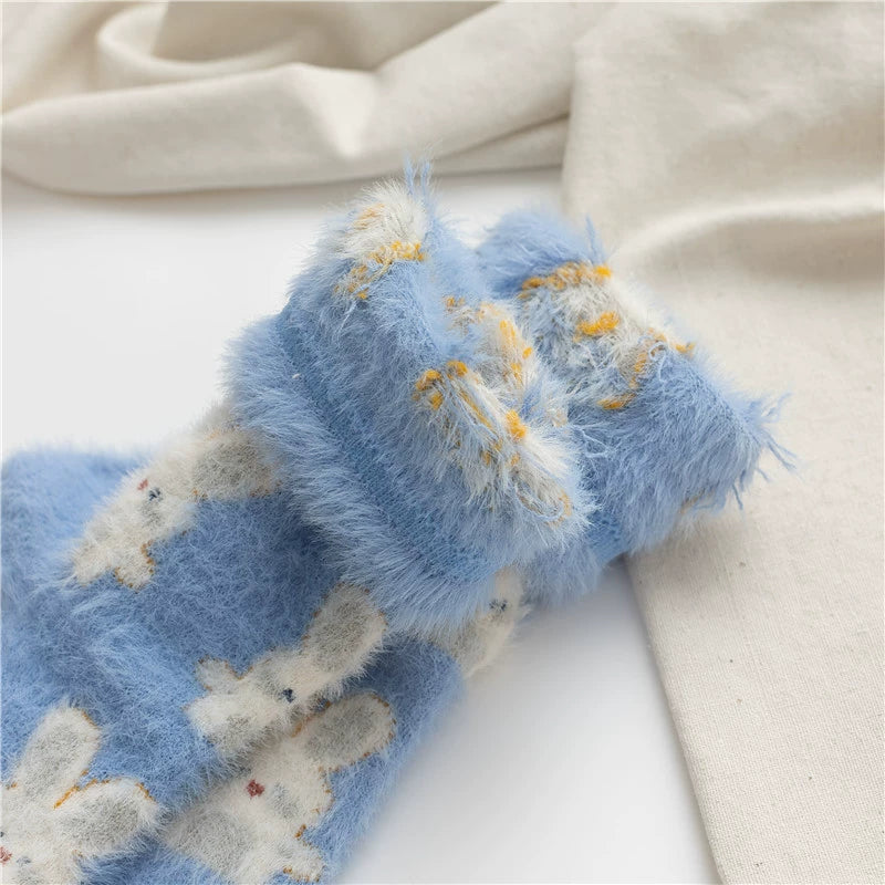 Gohobi Cute Animals Fleece Socks