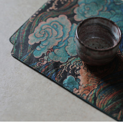 Gohobi Mountain and Sea Gongfu Tea Ceremony Placemat