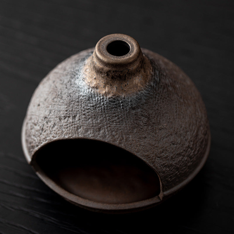 Gohobi Golden Mountain Ceramic Aromatherapy Fireplace Burner