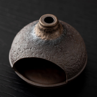 Gohobi Golden Mountain Ceramic Aromatherapy Fireplace Burner