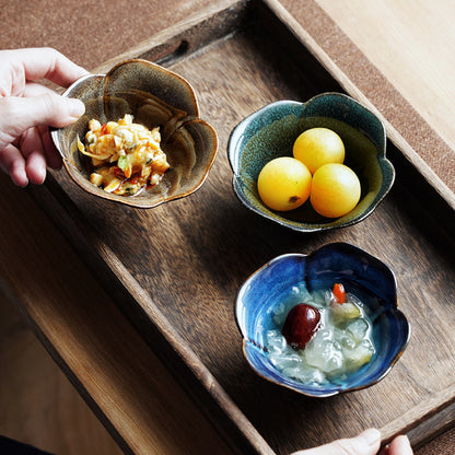 Gohobi Floral Edge Ceramic Bowl