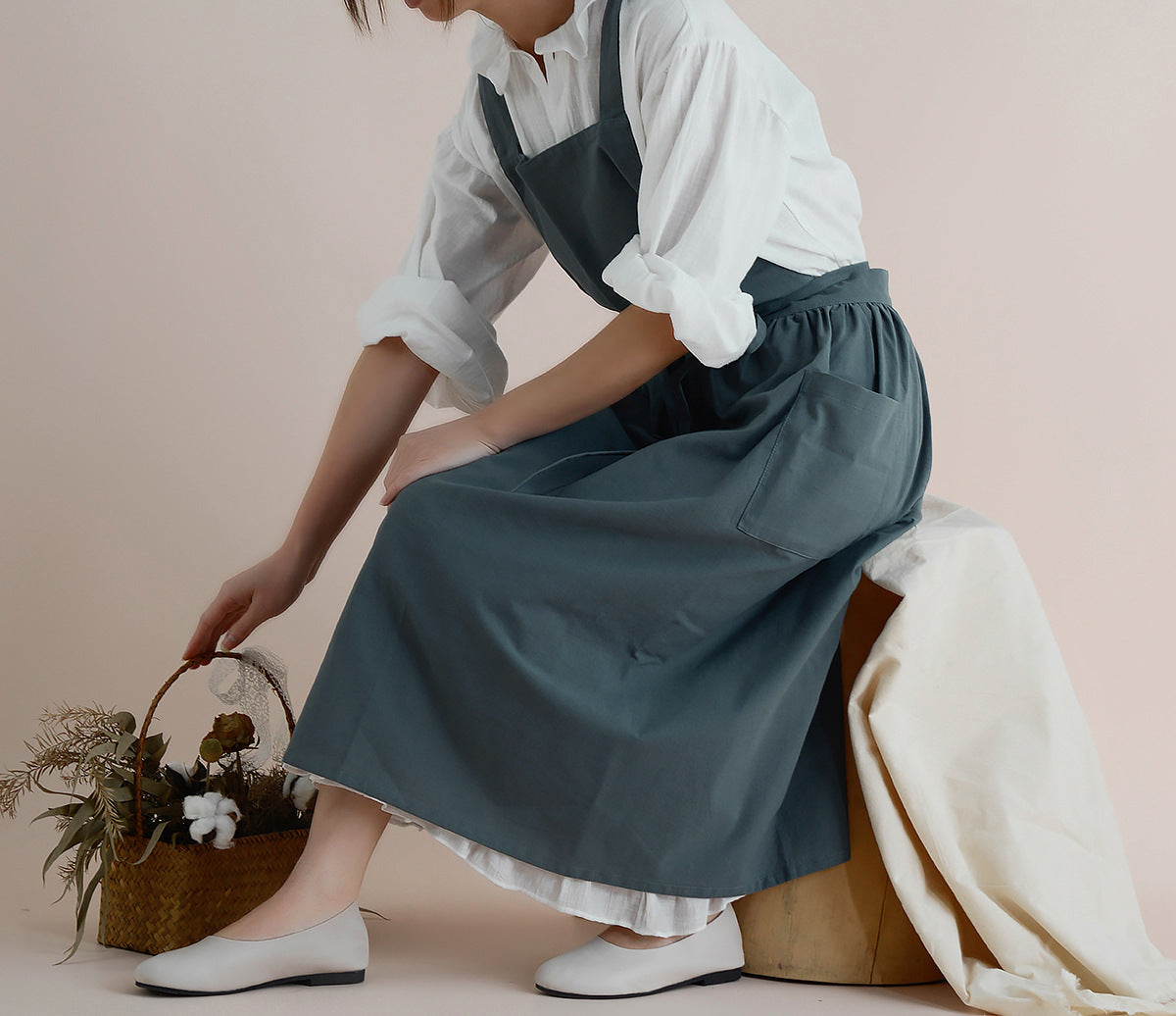 Gohobi Cotton-Linen Apron