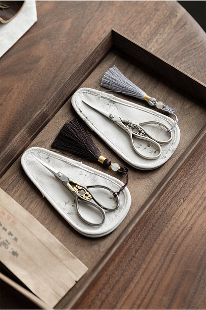 Gohobi Tea Scissors With a Case